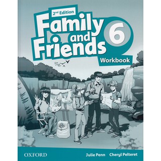 DKTODAY หนังสือแบบฝึกหัด FAMILY &amp; FRIENDS 6:WORKBOOK (2ED)