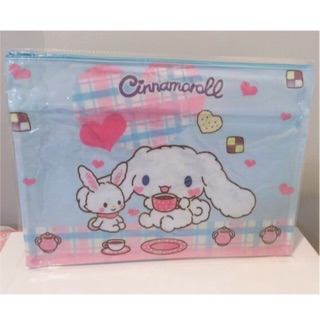 แฟ้ม F4 แฟ้มซิป แฟ้มเอกสาร แฟ้มพลาสติก sanrio cinnamoroll