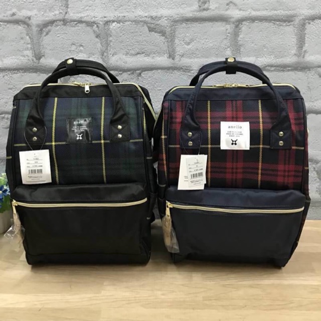 anello-scottish-canvas-rucksack-รุ่นใหม่ชนช้อปญี่ปุ่นกันไปเลยคร้า-เป้ขนาดไซส์classic