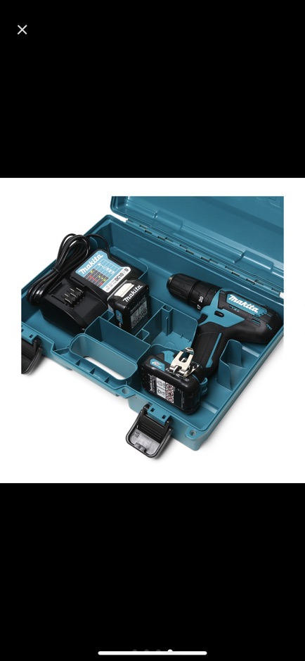 สว่านกระแทก-10mm-ไร้สาย-makita-12v-max-hp333dwye-ปี-2022