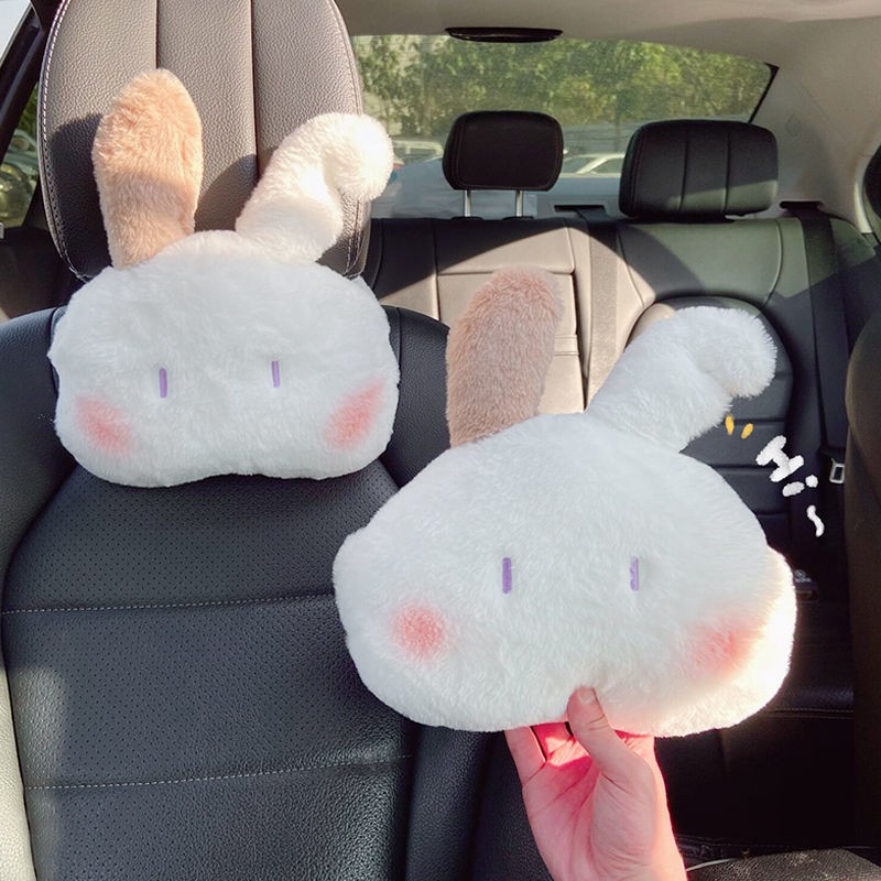 spot-car-headrest-neck-pillow-cute-cartoon-car-seat-pillow-car-seat-belt-shoulder-cover