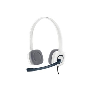 หูฟัง Logitech H150 JACK 3.5M-WHITE STEREO HEADSET