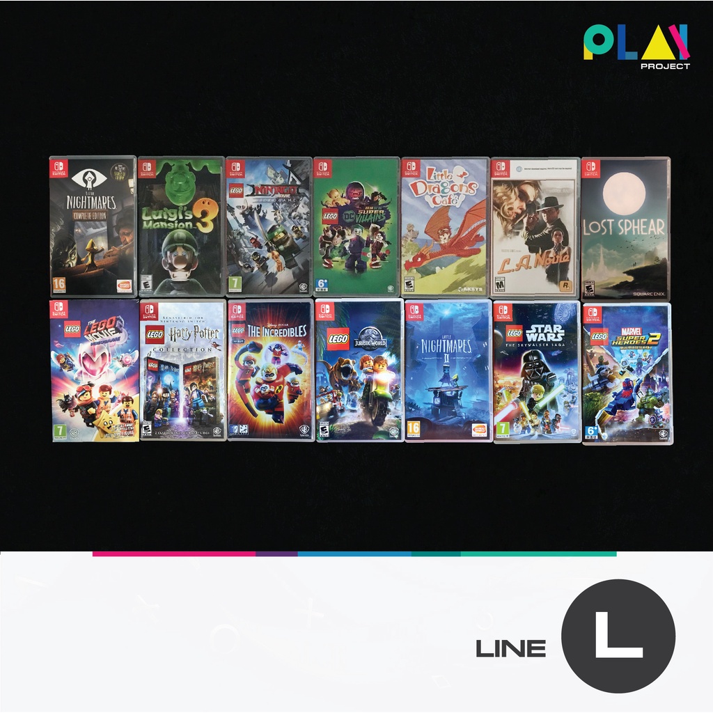 เกม Nintendo Switch มือสอง กว่า 100 เกม (รายชื่อตัวอักษร L )[มือสอง ...