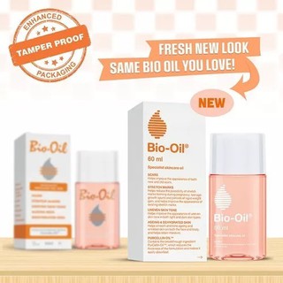 🎉หมดอายุ10/23 ** Bio Oil ไบโอออยล์ บำรุงผิวแตกลาย และ รอยแผลเป็น 60 / 125 ml.🎉