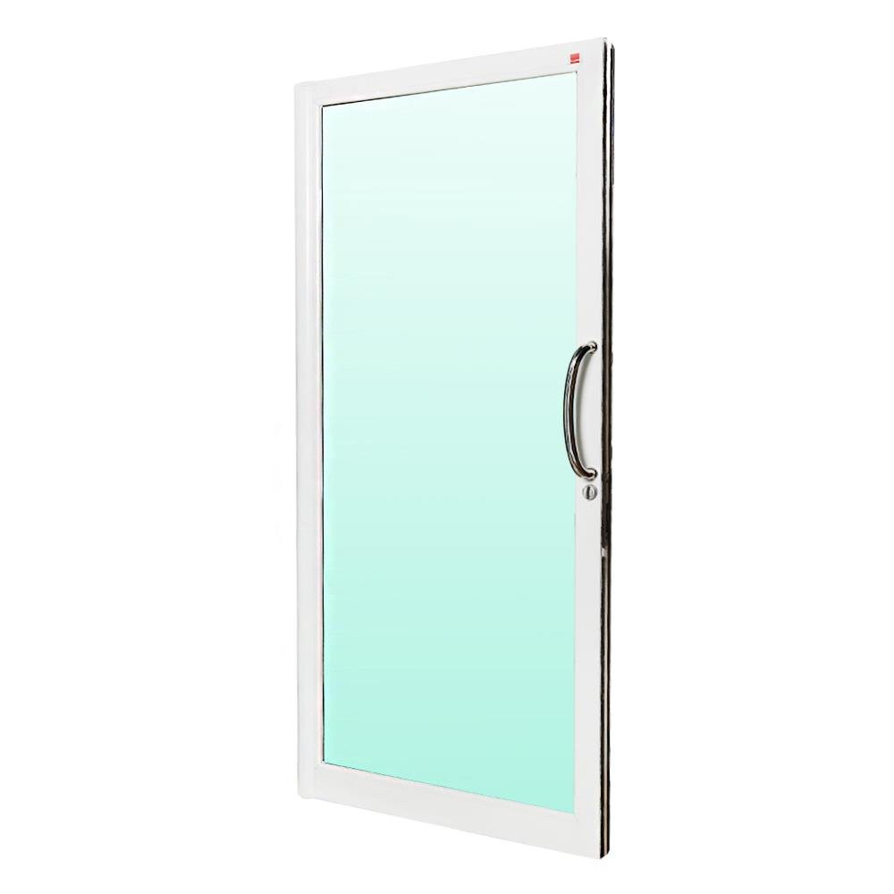 ส่งฟรี-aluminum-door-single-swing-door-3k-prime-100x205cm-white-door-frame-window-ประตูอลูมิเนียม-ประตูaluminum-บานสวิง