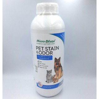 หัวเชื้อจุลินทรีย์ดับกลิ่นเข้มข้น   Micro-Blaze PET STAIN &amp;ODOR ELIMINATOR  ขนาด 1 ลิตร