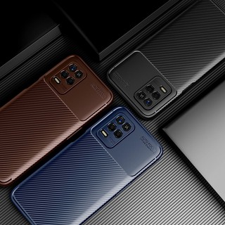 เคส Realme 8 5G เคสโทรศัพท์กันกระแทก Armor Carbon Fiber TPU Soft Silicone Phone Case Realme 8 5G Realme8 Cover