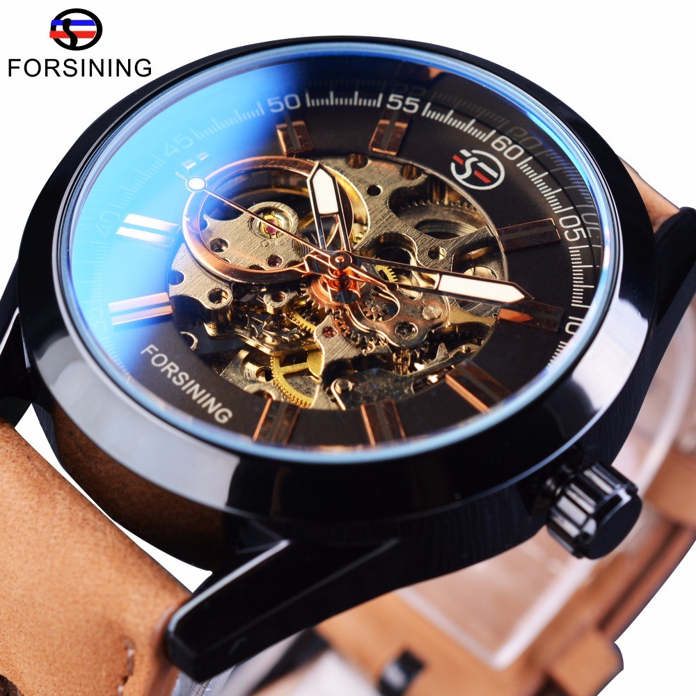 นาฬิกา-forsining-mens-casual-นาฬิกาหนังกีฬาแบรนด์หรู-luxury-army-military-นาฬิกาข้อมือสำหรับผู้ชายนาฬิกาสเก็ตลีลา