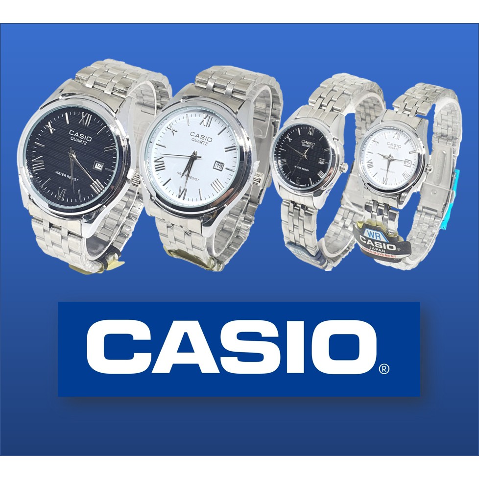 ภาพหน้าปกสินค้านาฬิกาแฟชั่น CASlO กันน้ำ100% นาฬิกาข้อมือผู้หญฺิงและผู้ชาย สายเหล็กแสดงวันที่ นาฬิกาผู้ชาย นาฬิกาข้อมือคาสิโอ้ RC601
