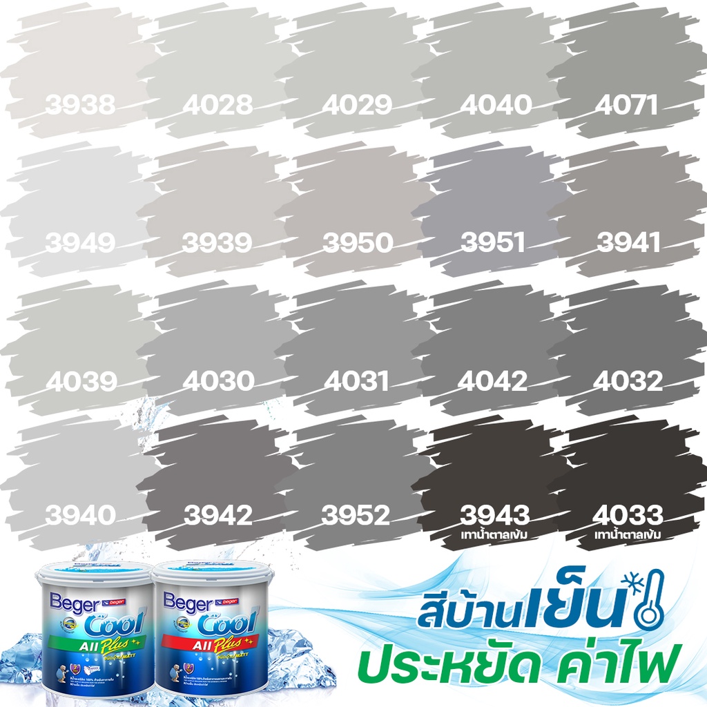 beger-คูลออลพลัส-สีเทา-ฟิล์มด้าน-ภายนอก-ภายใน-ขนาด-1l-สีทาบ้าน-สีบ้านเย็น-เกรด-10-ปี-สีบ้านเย็น