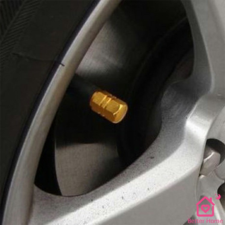 จุกปิดลมยางอลูมิเนียม-4ชิ้น-car-tire-valve