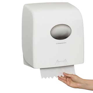 Kimberly-Clark กล่องบรรจุกระดาษเช็ดมือแบบม้วน AQUARIUS* SlimRoll Towel Dispenser 69530