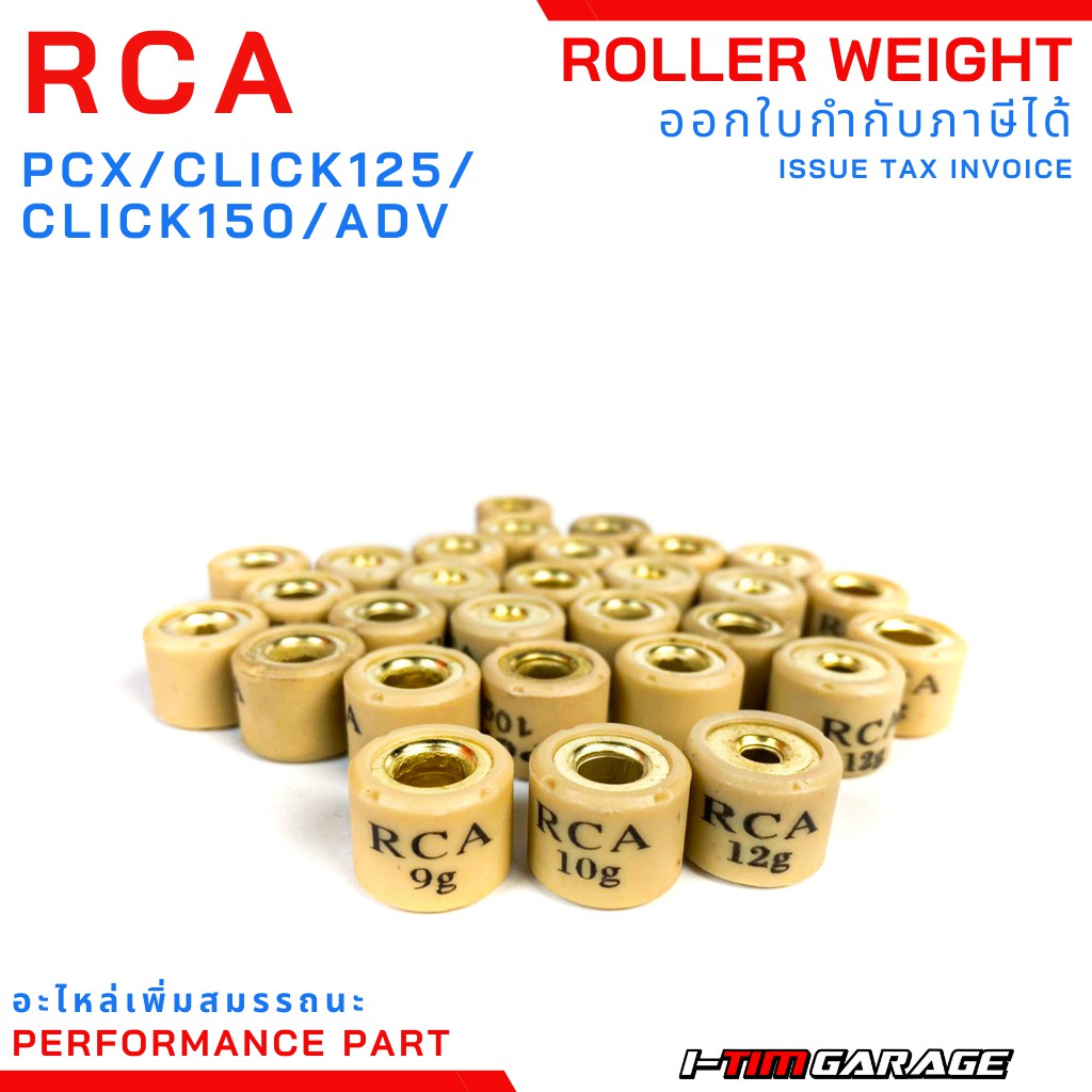 ภาพหน้าปกสินค้า(RCA-PCX) เม็ดแต่ง RCA ตรงรุ่น PCX/CLICK125/CLICK150/ADV