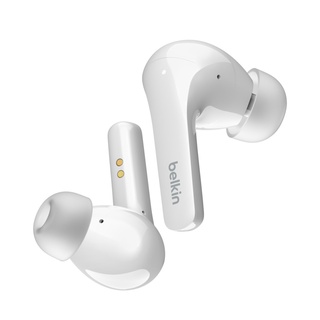 Belkin AUC006 หูฟังไร้สาย SOUNDFORM™ Flow, BT 5.2 แบตอึด ไมค์คู่คุยชัด มีระบบตัดเสียงรับกวน ANC รับประกัน 1 ปี