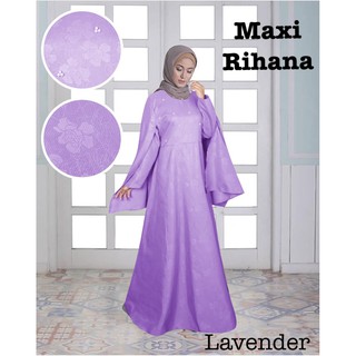 เสื้อคลุมสตรีมุสลิมแขนยาว Maxi Rahana