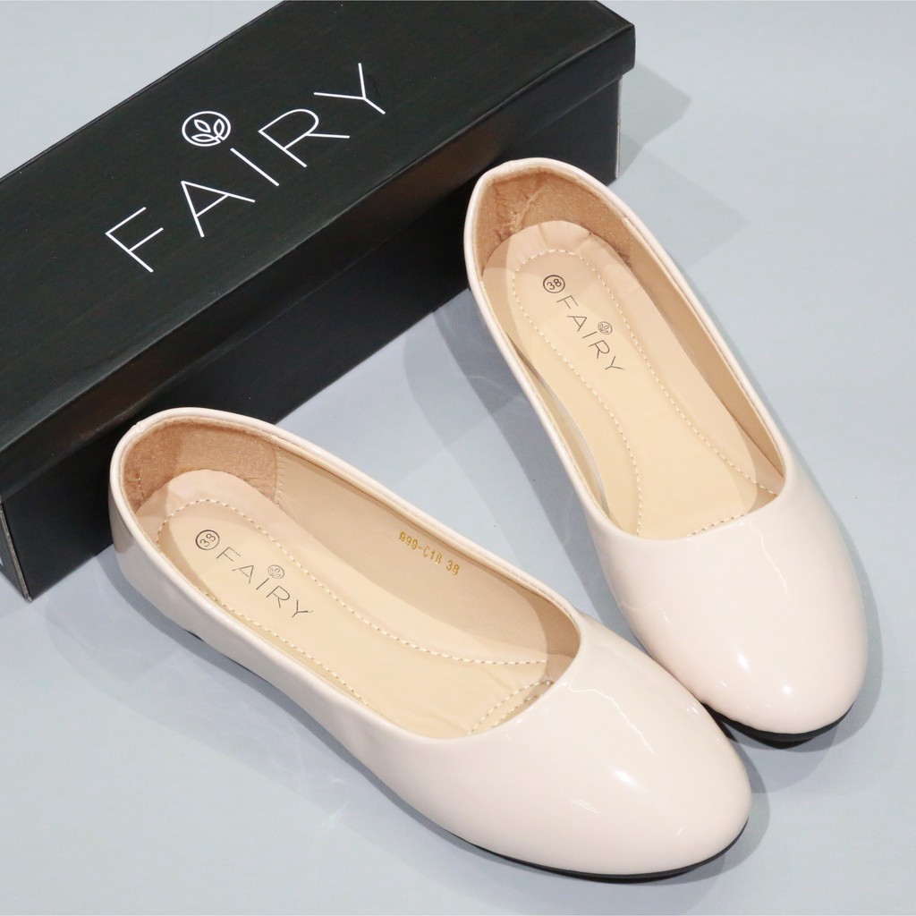 ภาพสินค้ารองเท้าคัชชูส้นแบน 999-C1B FAIRY จากร้าน fairyfine บน Shopee ภาพที่ 4