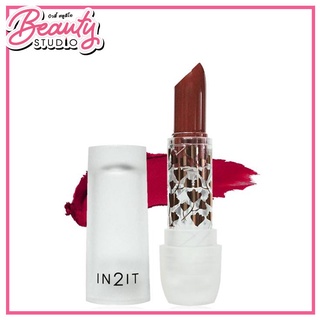(แท้100%) In2it Blooming Matte Lipstick ลิปสติกเนื้อครีมให้ลุคแมตท์เนียนสนิทหลังทา ไม่ตกร่อง