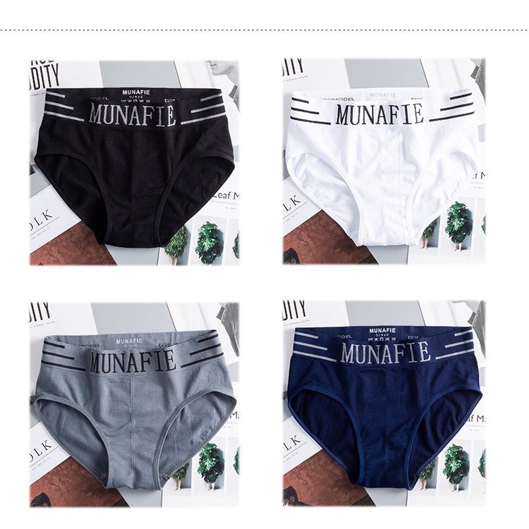 รูปภาพของกางเกงในชาย MUNAFIE เนื้อผ้านุ่ม มีซองทุกตัว MNF-01ลองเช็คราคา