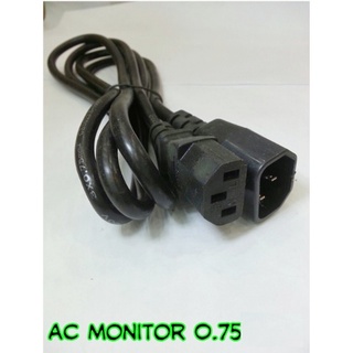 ส่งจากไทย สาย AC Monitor 3*0.75มม. สินค้าตามรูป พร้อมส่ง สายไฟ สายคอม