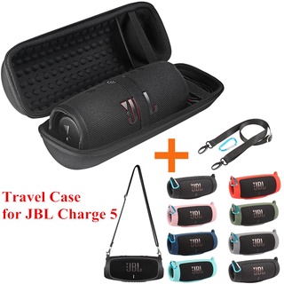 ภาพหน้าปกสินค้าใหม่ กระเป๋าเดินทาง EVA แบบแข็ง และเคสซิลิโคนนิ่ม สําหรับลําโพงบลูทูธ JBL Charge 5 JBL Charge5 ที่เกี่ยวข้อง