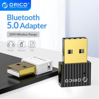 ภาพขนาดย่อสินค้าORICO USB Bluetooth Dongle Adapter 5.0 for PC Speaker Mouse Laptop Mini Wireless Bluetooth Audio Receiver Transmitter
