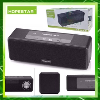 ลำโพงบลูธูทเเบบพกพา Hopestar Wireless Bluetooth Speaker Stereo Music Player รุ่น A5 #งานแท้
