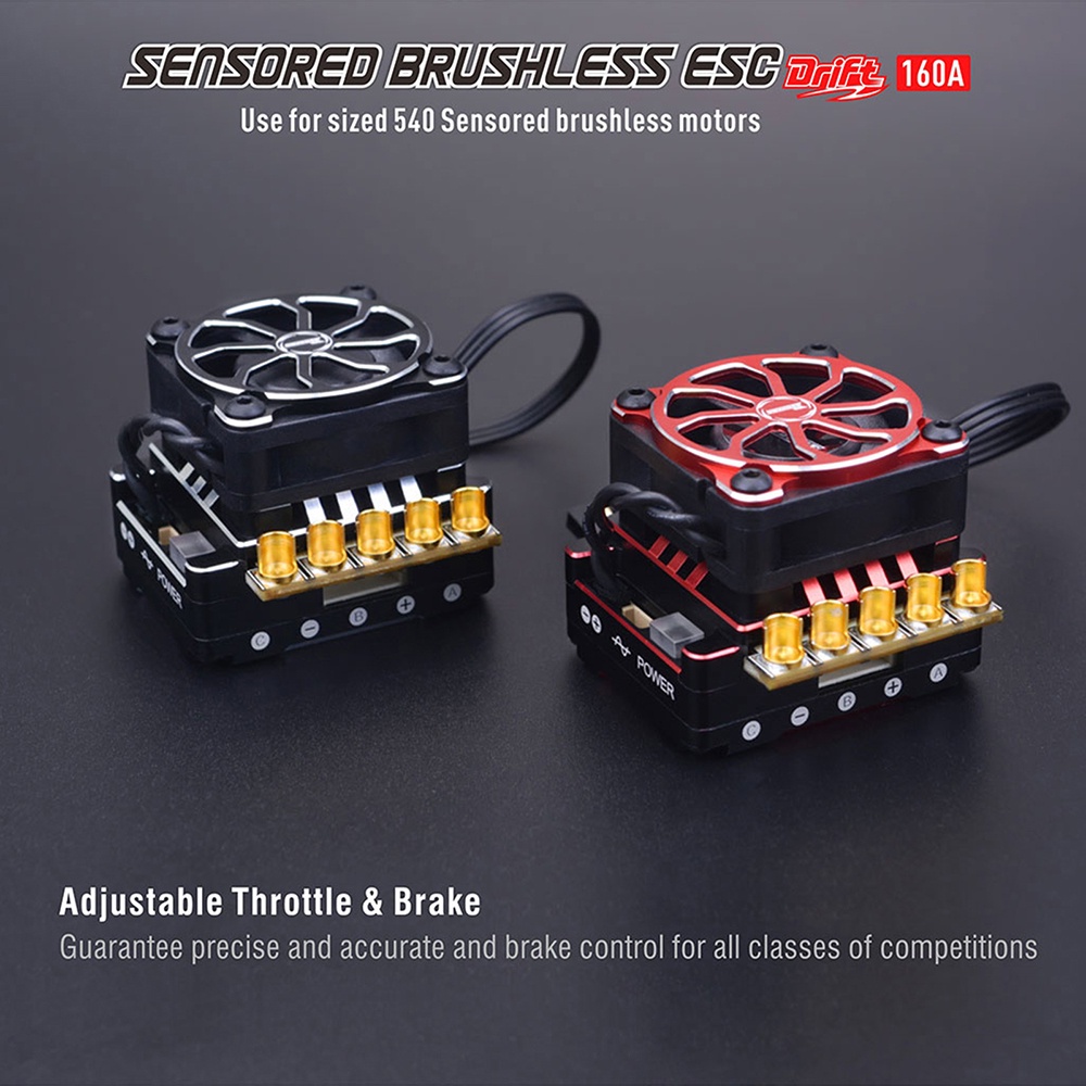 มอเตอร์ไร้แปรงถ่าน Rocket-RC Thunder 540 และ ESC 160A Combo สําห