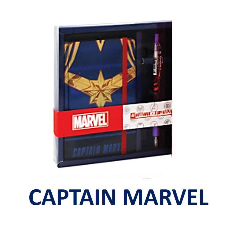 ชุด สมุดบันทึก MARVEL สมุดโน๊ต Notebook Set A6 ปากกา 1เซ็ท AVG-A6128 (1 ...