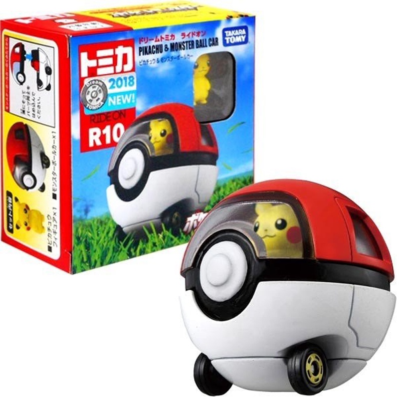 ของเล่นเด็กโมเดลรถยนต์-tomica-takara-tomy-pikachu-pok-mon-ของเล่นสําหรับเด็ก