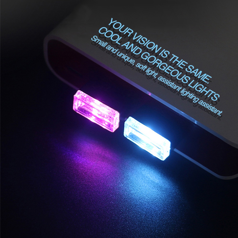 โคมไฟ-led-rgb-7-สี-ชาร์จ-usb-สําหรับตกแต่งภายในรถยนต์