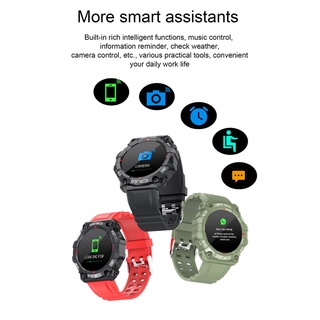 ภาพสินค้าพร้อมส่งจากไทย นาฬิกา สมาร์ทวอทช์ Fd68 หน้าปัดกลม นาฬิกาข้อมือ Smart Watch เชื่อมต่อบลูทูธ วัดอัตราการเต้นหัวใจ มีประกัน จากร้าน helloshopword บน Shopee ภาพที่ 3