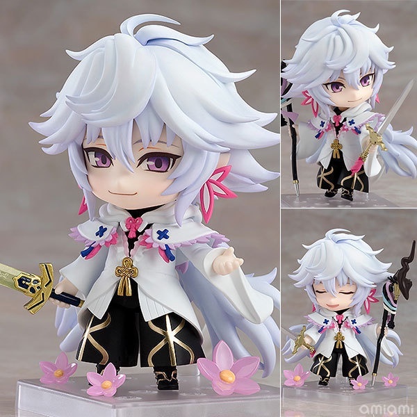 เมอร์ลิน-970-ฟิกเกอร์-nendoroid-fate-fgo-or-flower-magician-สําหรับสะสม