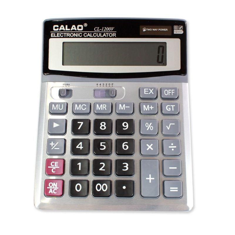 calao-เครี่องคิดเลข-หน้าจอ-12หลัก-ร่น-cl-1200v-05h-rat