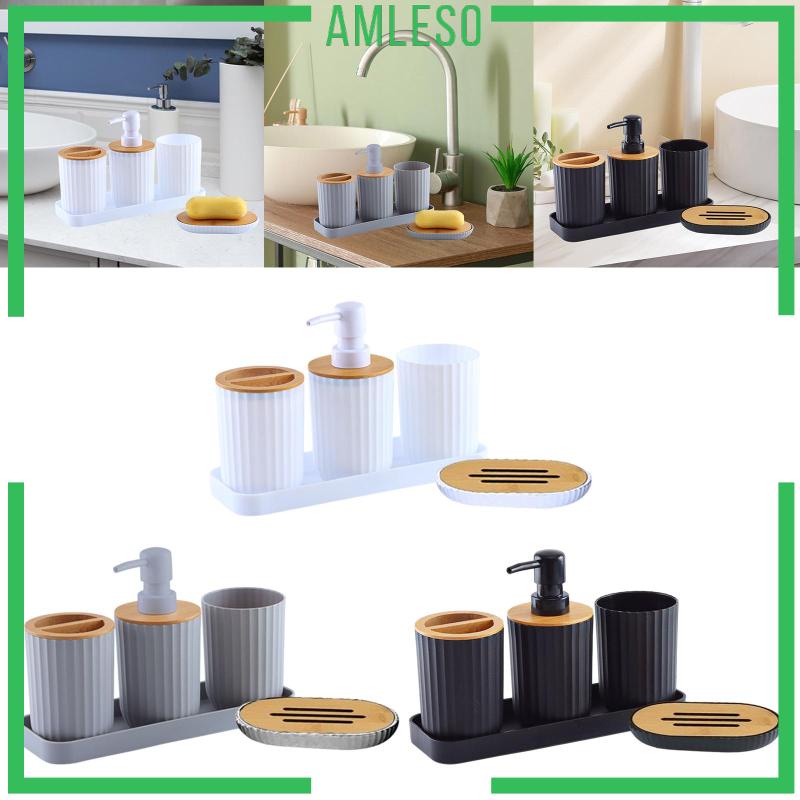 amleso-ชุดจานจ่ายสบู่-ในห้องน้ํา-5-ชิ้น