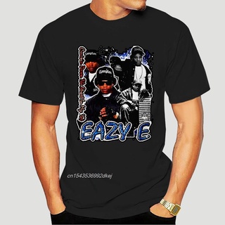 เสื้อยืดแขนสั้น พิมพ์ลายอนิเมะ Eazy E Rap สไตล์ฮิปฮอป สําหรับผู้ชาย 3607A 959603