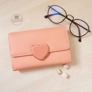 CHARLES &amp; KEITH Wallet With Heart Closure  (outlet)