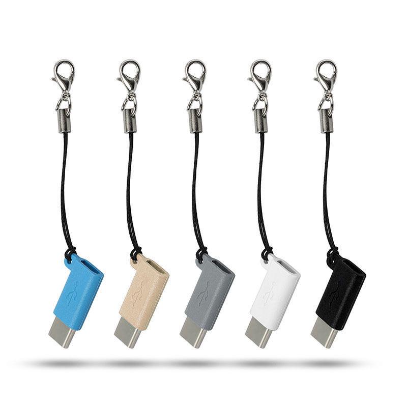 สินค้า USB สายเคเบิ้ล Mini Micro USB Female to Type C 3.1 Male Adapter USB C