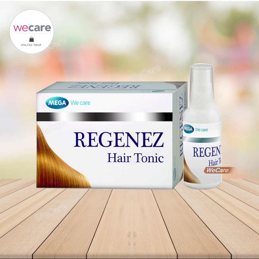 ภาพหน้าปกสินค้าMega we care Regenez Hair Tonic 30 ml รีจีเนซ แฮร์โทนิค สเปรย์ ปัญหาผมร่วง ผมบาง