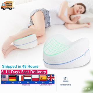 【บลูไดมอนด์】Memory Cotton Leg Pillow Sleeping Orthopedic Sciatica Back Hip Joint Pain Relief Thigh Leg Pad Cushion Home