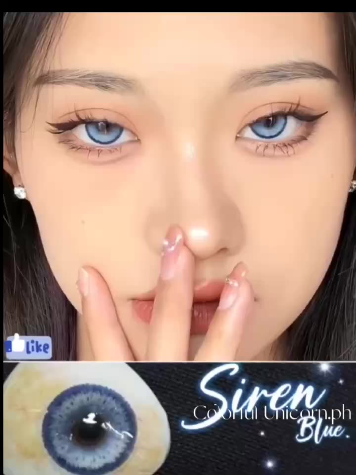 มาใหม่-อัพเกรดเลนส์-คอนแทคเลนส์-ลายยูนิคอร์น-เกรด-0-8-1-ปี-สีฟ้า-ขนาด-14-4-มม