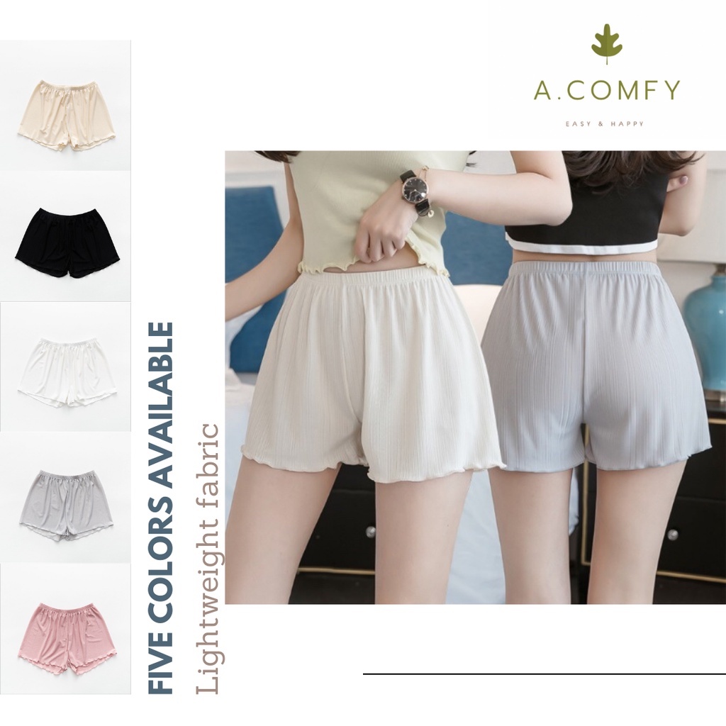 a-comfy-sp-02-กางเกงขาสั้น-ใส่สบาย-พร้อมส่ง