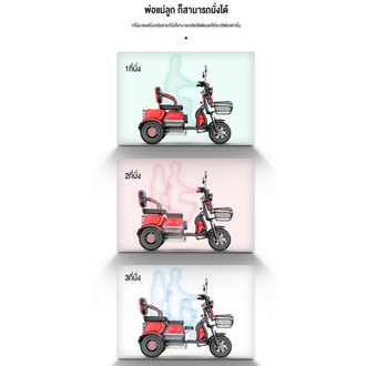 พร้อมแบต-electric-bicycle-จักรยานไฟฟ้าสามล้อ-48v-จอดิจิตอล-มีกระจก-มีไฟเลี้ยว-ไฟled-สกูตเตอร์ไฟฟ้า-สกู็ตเตอร์ไฟฟ้า