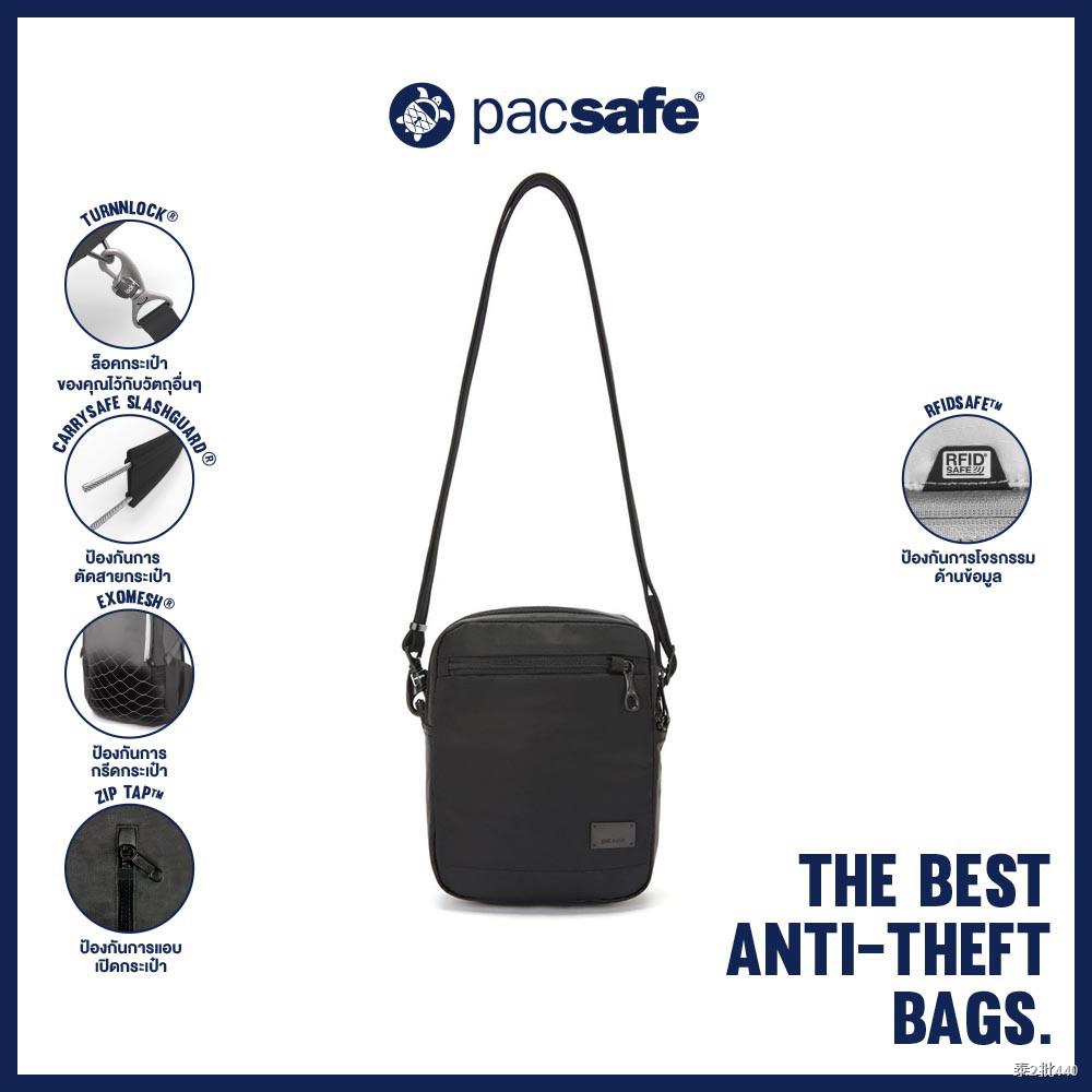 Pacsafe Citysafe CS75 AntiTheft Crossbody Travel Bag กระเป๋าสะพายพาด