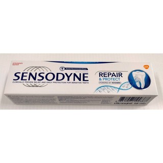 Sensodyne Repair &amp; Protect Toothpaste เซ็นโซดายน์ ยาสีฟันสูตร รีแพร์ &amp; โพรเทคท์ 18 กรัม