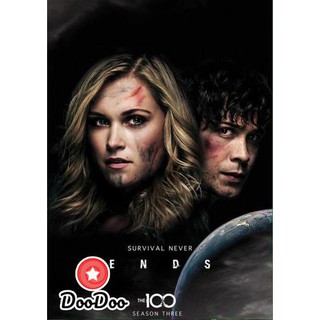 The 100 Season 3 100 ชีวิต กู้วิกฤติจักรวาลปี 3 (16 ตอนจบ) [พากย์ไทย เท่านั้น ไม่มีซับ] DVD 4 แผ่น