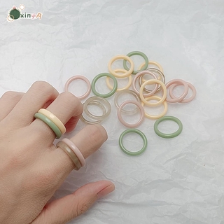 ภาพหน้าปกสินค้าแหวน อะคริลิค สไตล์เกาหลี สําหรับผู้หญิง ซึ่งคุณอาจชอบราคาและรีวิวของสินค้านี้