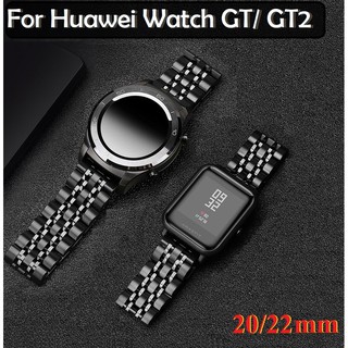 ภาพหน้าปกสินค้าLuxury Huawei watch GT3 / GT2 / GT2 pro สายนาฬิกาหรูหรา สำหรับ Amazfit GTR 3 / GTR 2 สาย Galaxy Watch 4 / สาย Amazfit bip u pro / GTR 2e,GTR 3 Stainless Steel Huawei GT2 pro / Huwei GT 2/ Garmin venu Sq / Amazfit Bip 3 / Amazfit Bip 3 pro / Amazfit GTS 2 ซึ่งคุณอาจชอบราคาและรีวิวของสินค้านี้