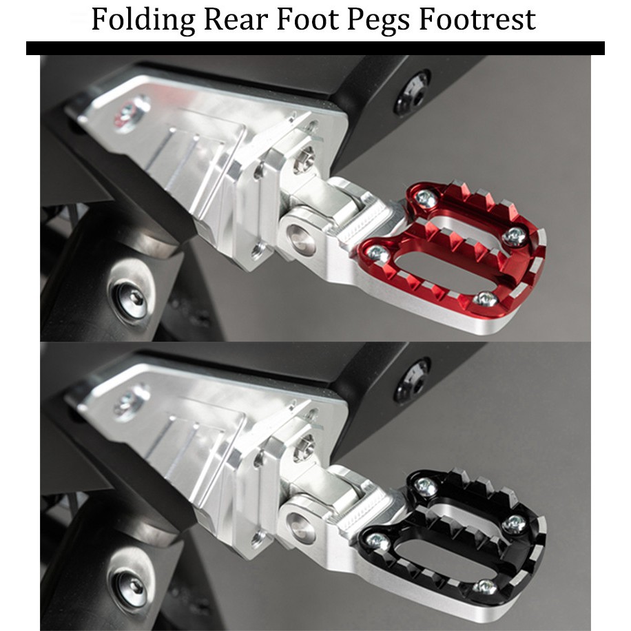 ภาพสินค้าKodaskin Motorcycle accessories XADV750 Folding Rear Foot Pegs Footrest Passenger For HONDA X-ADV 750 2021 จากร้าน kodaskin.th บน Shopee ภาพที่ 2