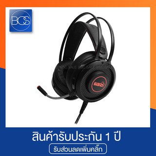 SIGNO E-Sport HP-825 IMMORTAL 7.1 Surround Sound Gaming Headphone หูฟังเกมมิ่ง - (Black)