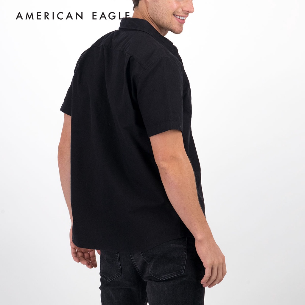 ภาพหน้าปกสินค้าAmerican Eagle Oxford Short-Sleeve Button-Up Shirt เสื้อเชิ้ต ผู้ชาย อ็อกซ์ฟอร์ด แขนสั้น (NMSH 015-2106-001) จากร้าน americaneagle_officialshop บน Shopee